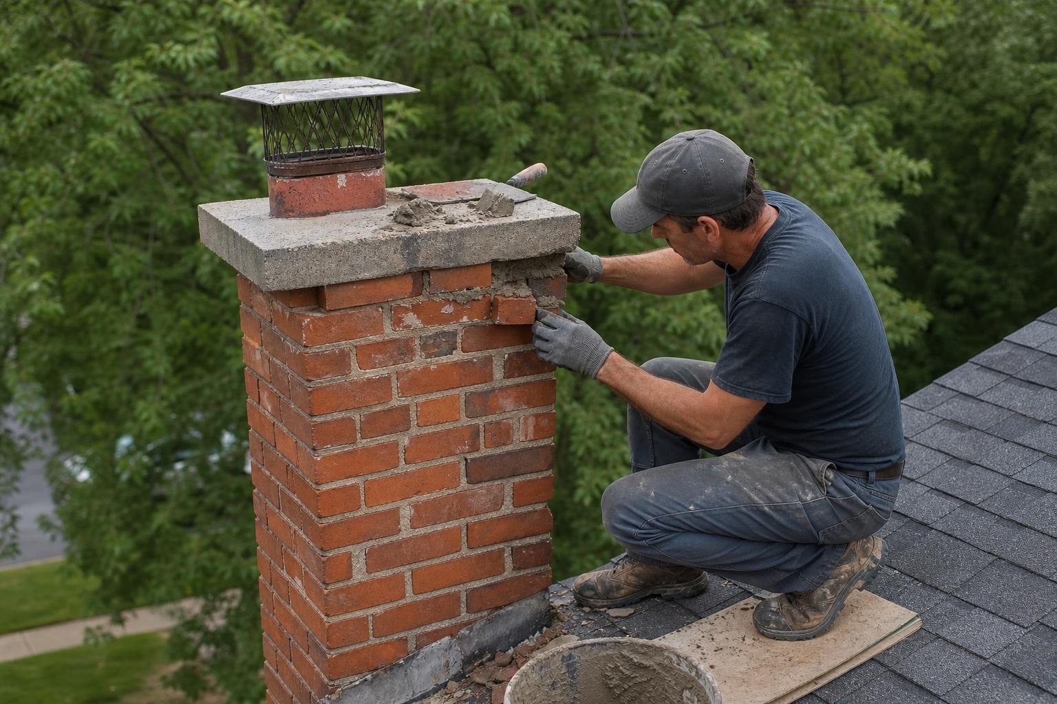 Chimney Cap Installation